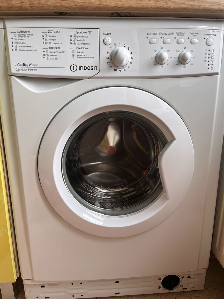 Sprzedam Pralka indesit A+ stan bardzo dobry