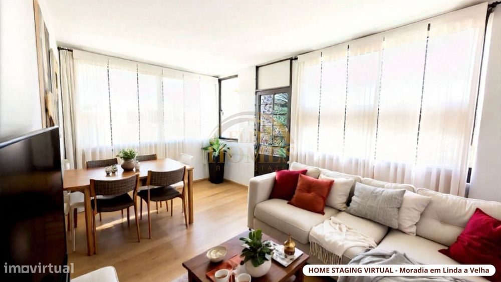 Moradia T4 Remodelada com Localização Privilegiada em Linda-a-Velha.