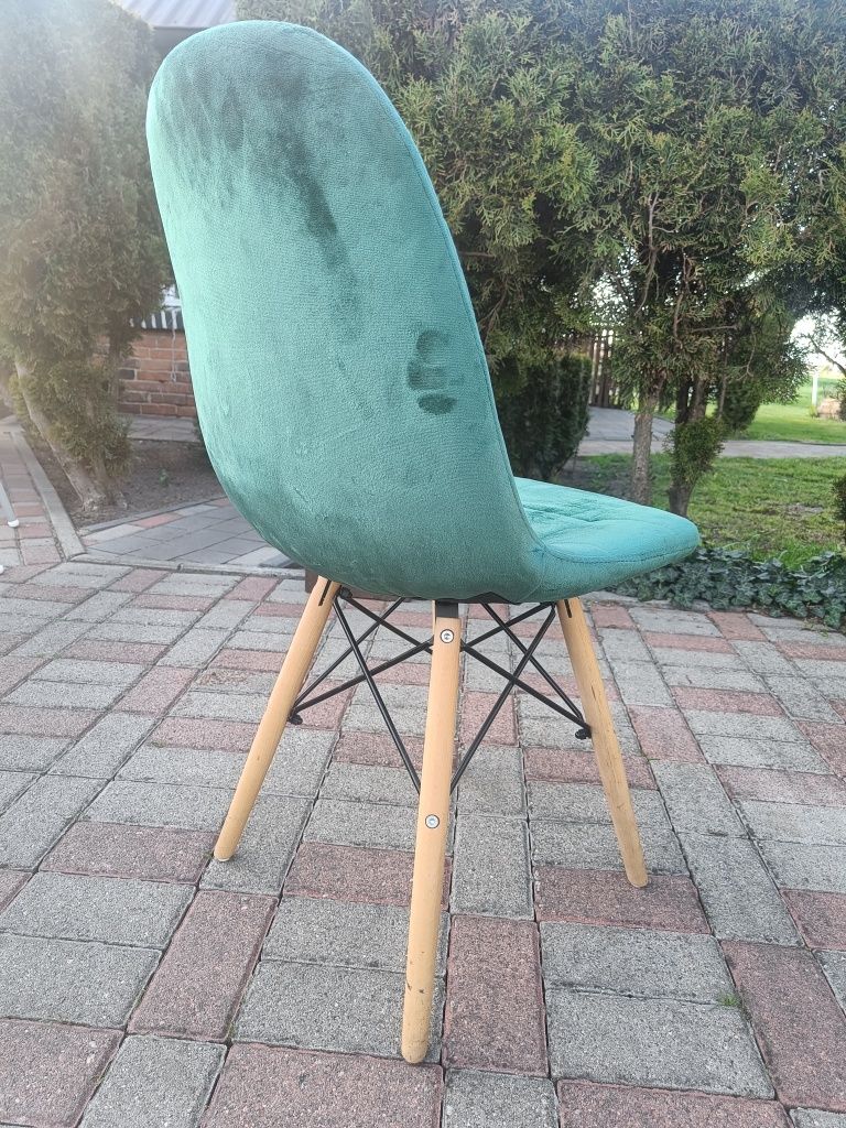 Krzesło butelkowa zieleń