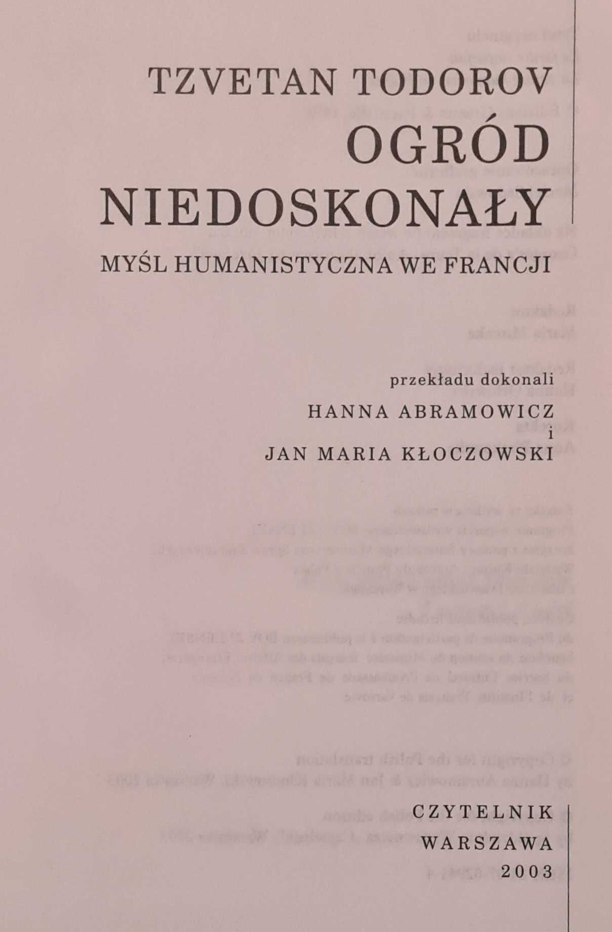 Ogród niedoskonały Todorov