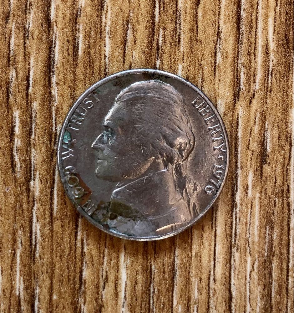 Moneta Five Cents USA Jefferson 1976