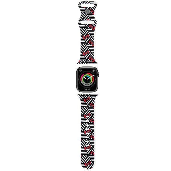 Hello Kitty Pasek HKAWMSDIEZK Apple Watch 38/40/41mm czarny/black st
