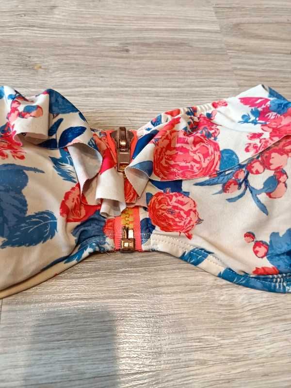 Strój Kąpielowy Dwuczęściowy Bez Ramiączek H&M Rozmiar 42 i 34