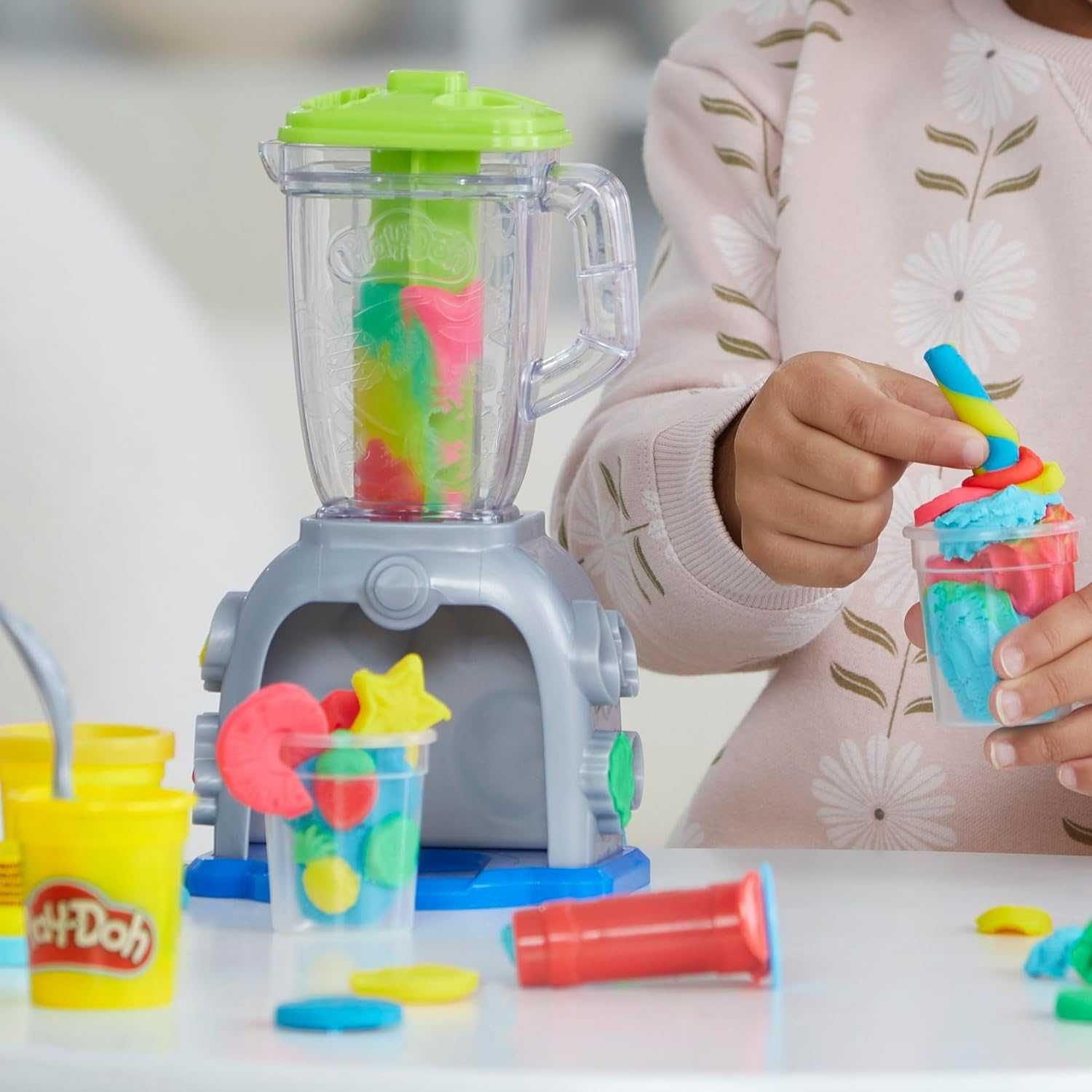 Набір Play-Doh Swirlin' Smoothies Toy Blender блендер для  смузі