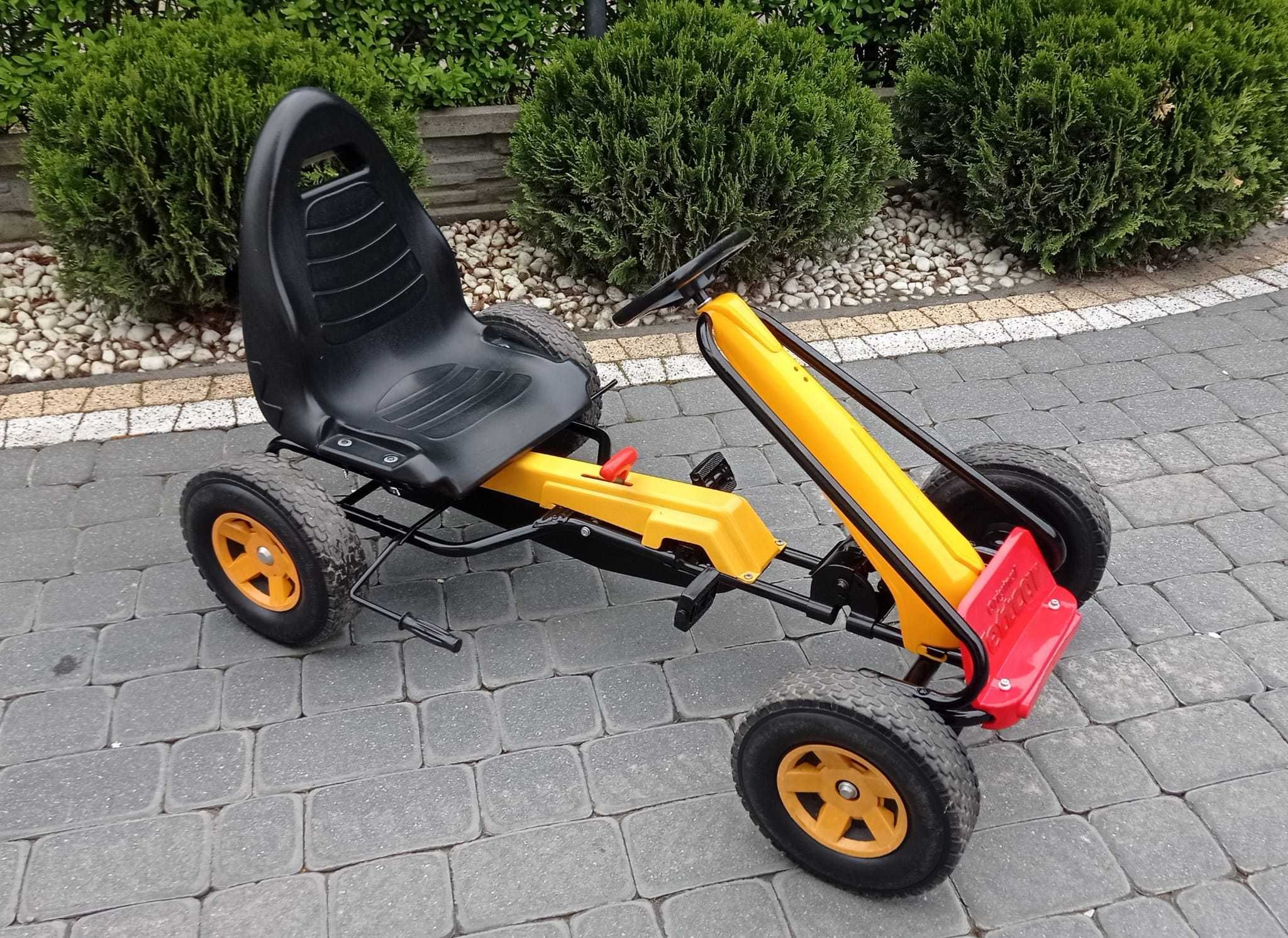 Gokart na Pedały dla Dzieci, Gokart 3-7at z Regulacją Fotela!