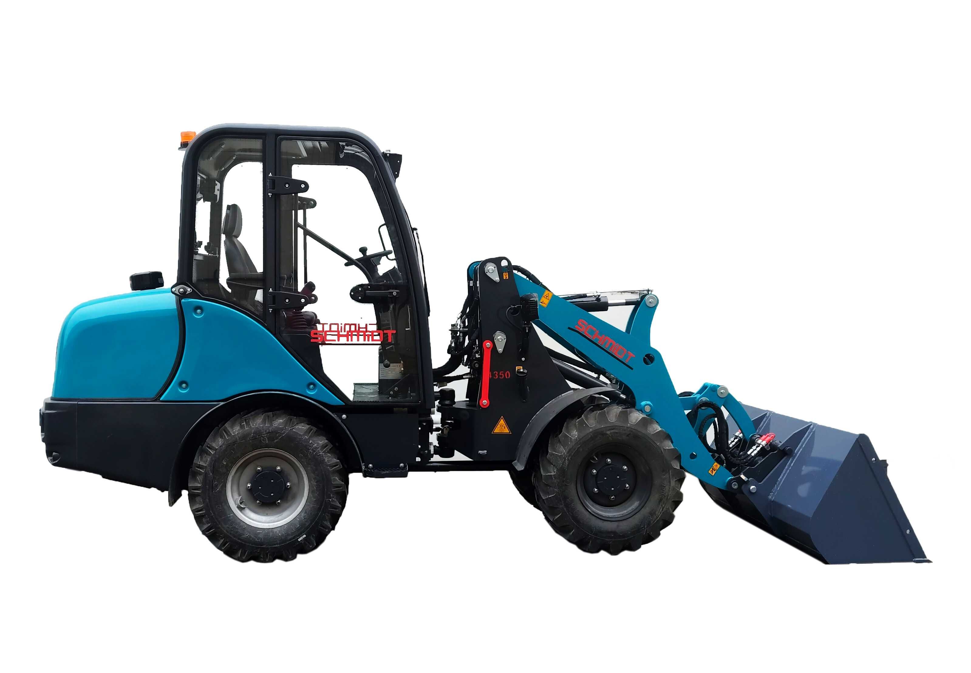 Ładowarka kołowa Schmidt 4350 z łyżką silnik YANMAR Bondioli & Pavesi