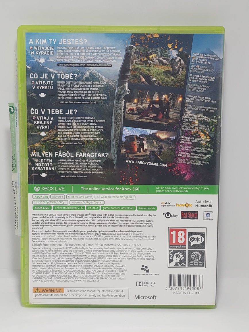 Farcry 4 PL xbox360