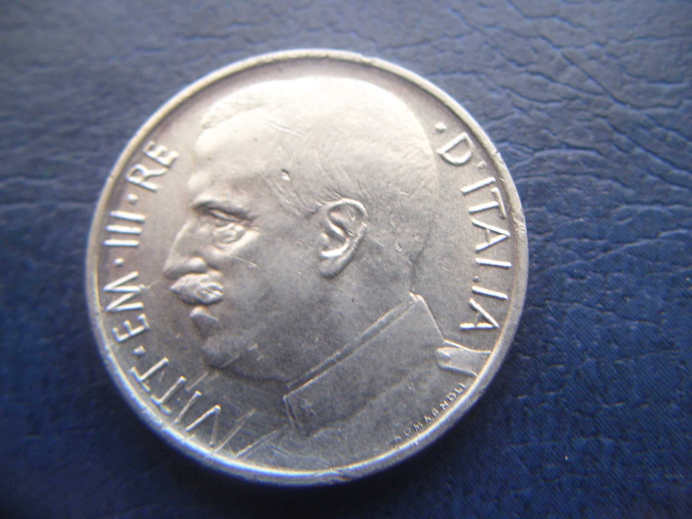 Stare monety 50 centesimi 1920 Włochy
