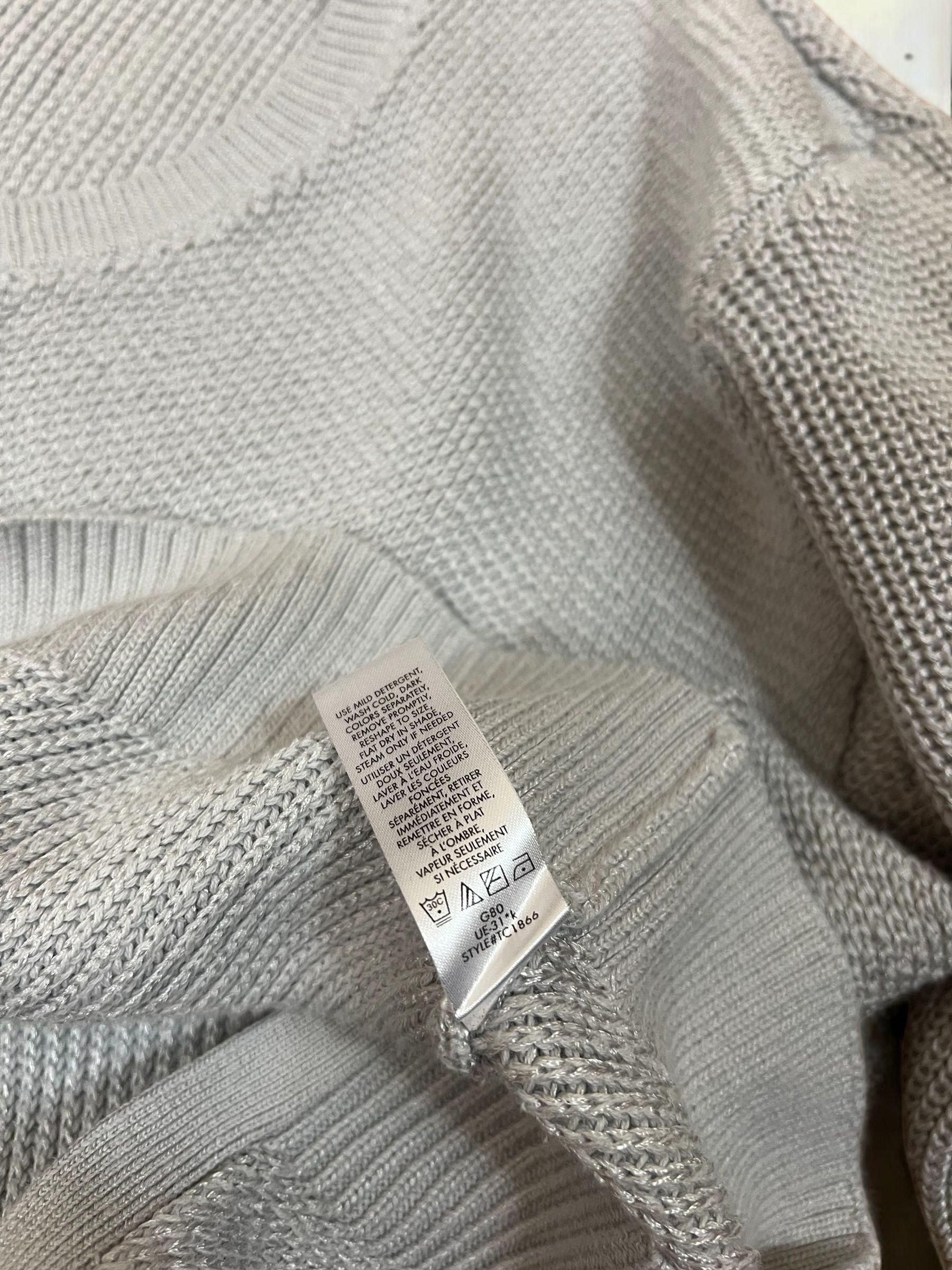 Calvin Klein roz. L damski szary sweter