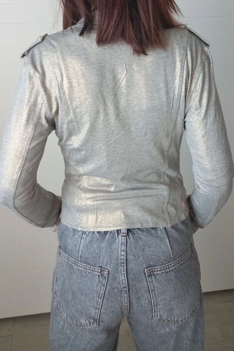 Продам осінню люкскофту MET Італія люрекс ПОГ від 45 до 50 см осінь