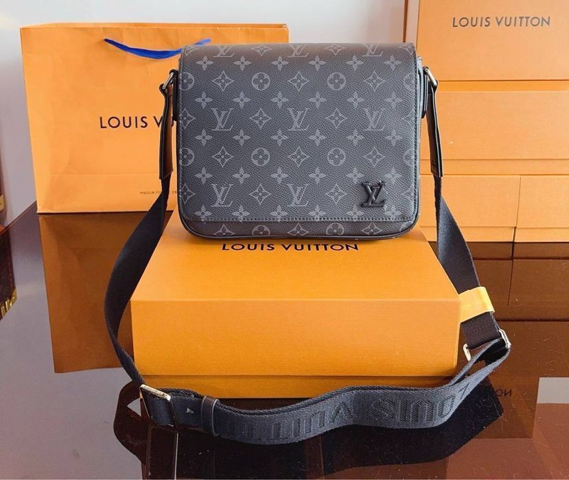 Мужская сумка Louis Vuitton District чоловіча сумка барсетка
