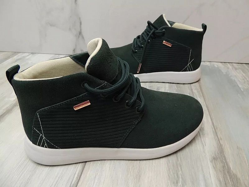 Kastel Madla Leather Green Sneakersy Premiu Zieleń Skórzane lekkie