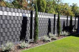 Taśma ogrodzeniowa antracytowa 19cm x 35m ogrodzenie panelowe na płot