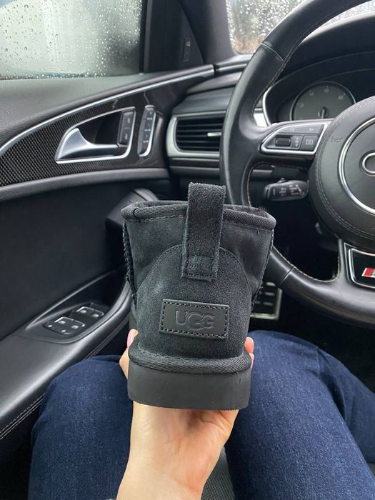 Угі Чоловічі UGG Ultra Mini Black (Замша)