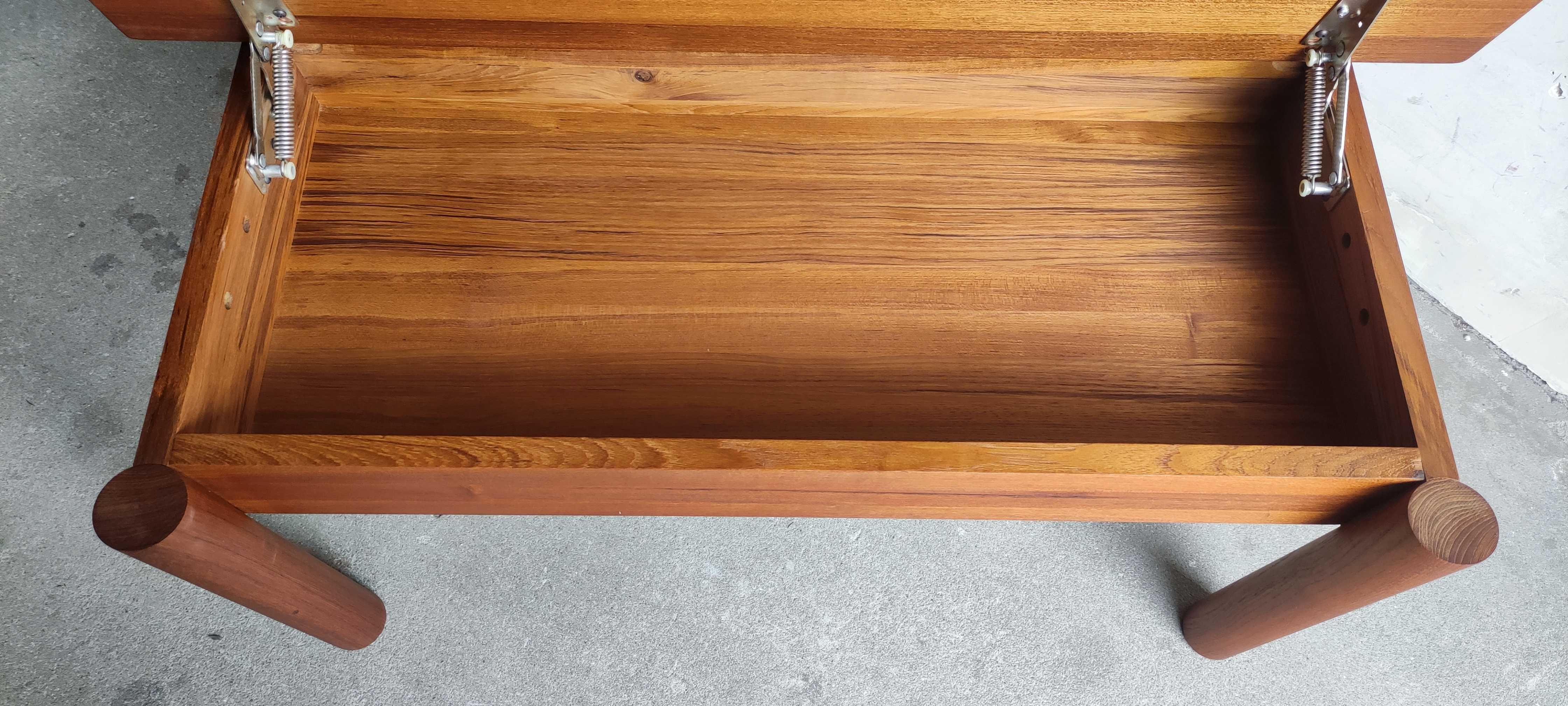 Duńska ławka tekowa Korup Design,lata 70