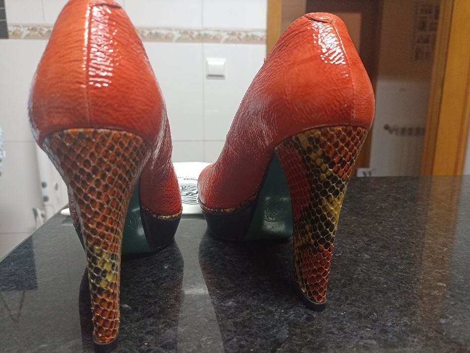 Sapatos Ana Sousa Salto Alto, tamanho 38 NOVOS