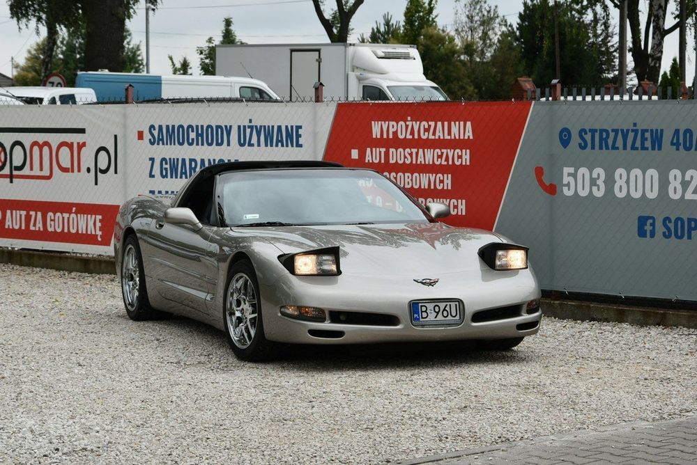 Chevrolet Corvette Coupe Targa 5.7 V8 355KM 1999r. Manual Alu