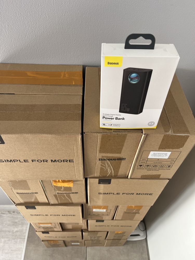 Powerbank ПаверБанк Baseus 65w 30 000 mah, 1 рік гарантія