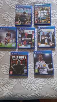 Vendo jogos Ps4 preço  unitário  originais