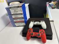 Konsola PS4 Slim + Pad + Gra