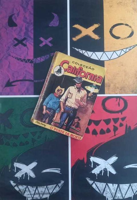 Livro Coleção Califórnia n°28 - O poker da morte