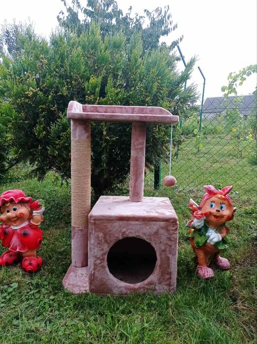 кігтеточка , дряпалка,,будиночок для котів