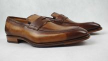 THOMAS BIRD Hampton Penny Loafersy Buty Wizytowe Półbuty Skórzane 43