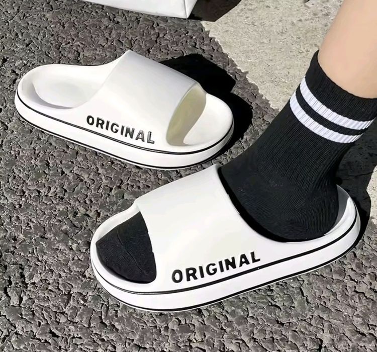 Капці/шльопанці білі original піна eva 38-39 р