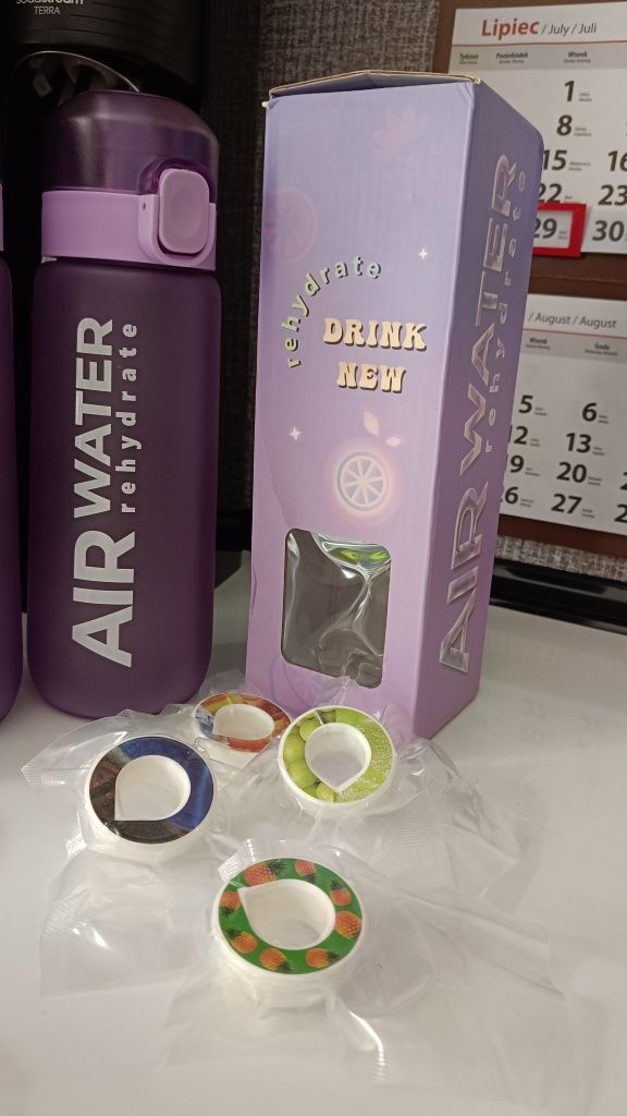 Butelka smakowa 650 ml + Air 4 smaki | bez cukru i kalorii
