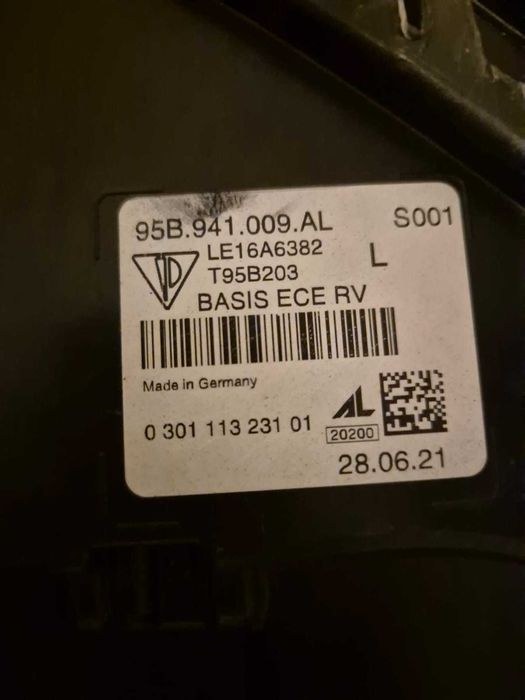 Farol Dianteiro Esquerdo Porsche Macan (95B) (2016–2022)