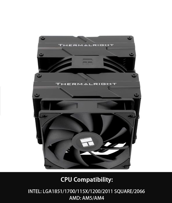 Thermalright Peerless Assassin 140 BLACK процесорний кулер