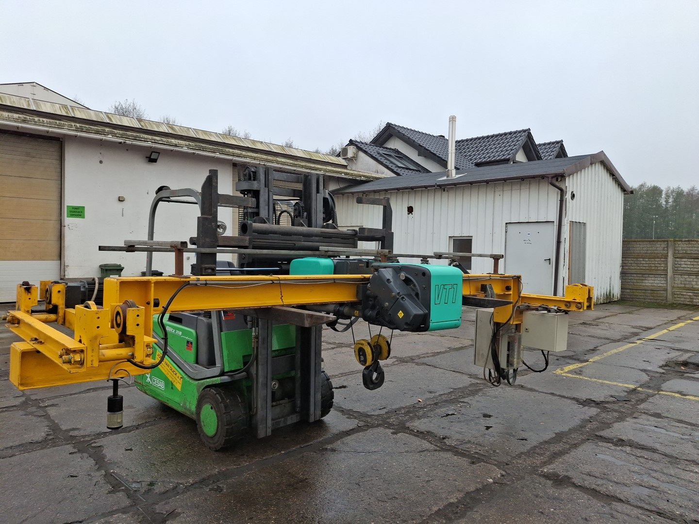Suwnica bramowa Verlinde 1250kg
