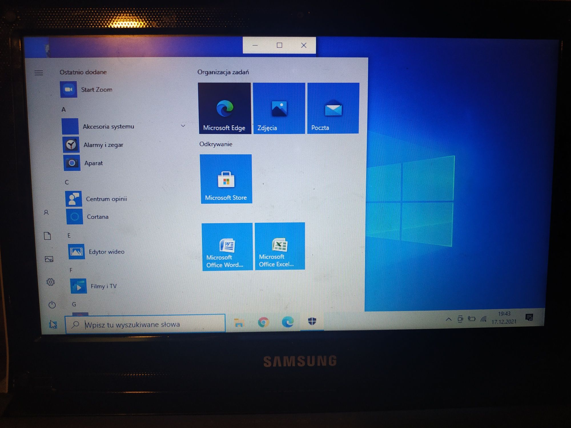 Notebook laptop Samsung  NP-NC210-H01PL sprawny lekki win10