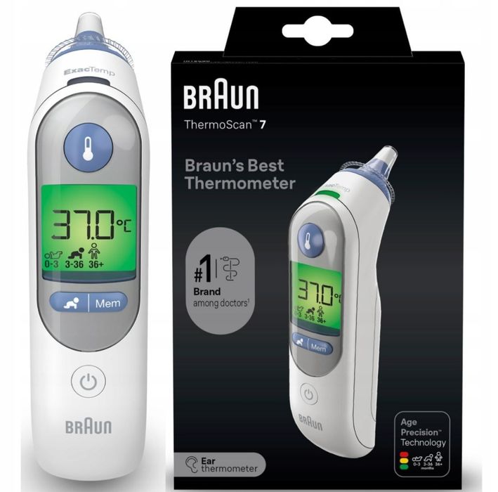 Termometr do ucha BRAUN IRT6520 Thermoscan 7