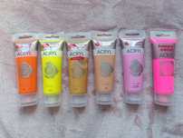 Farby akrylowe happy color 75ml nowe różne kolory