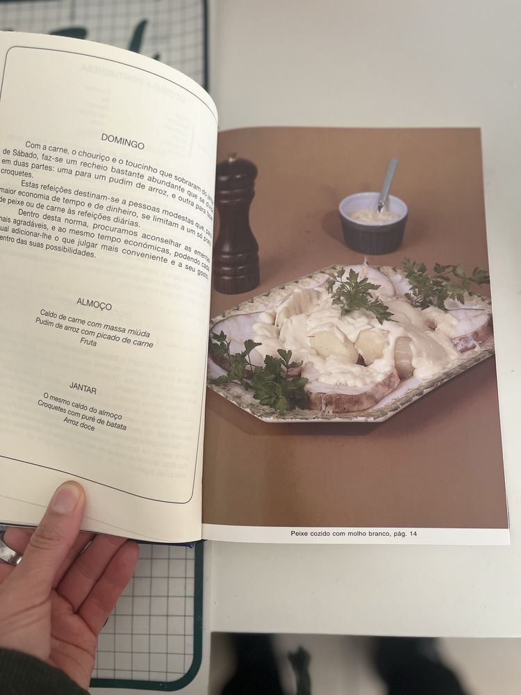 Livro Arte Culinaria portuguesa