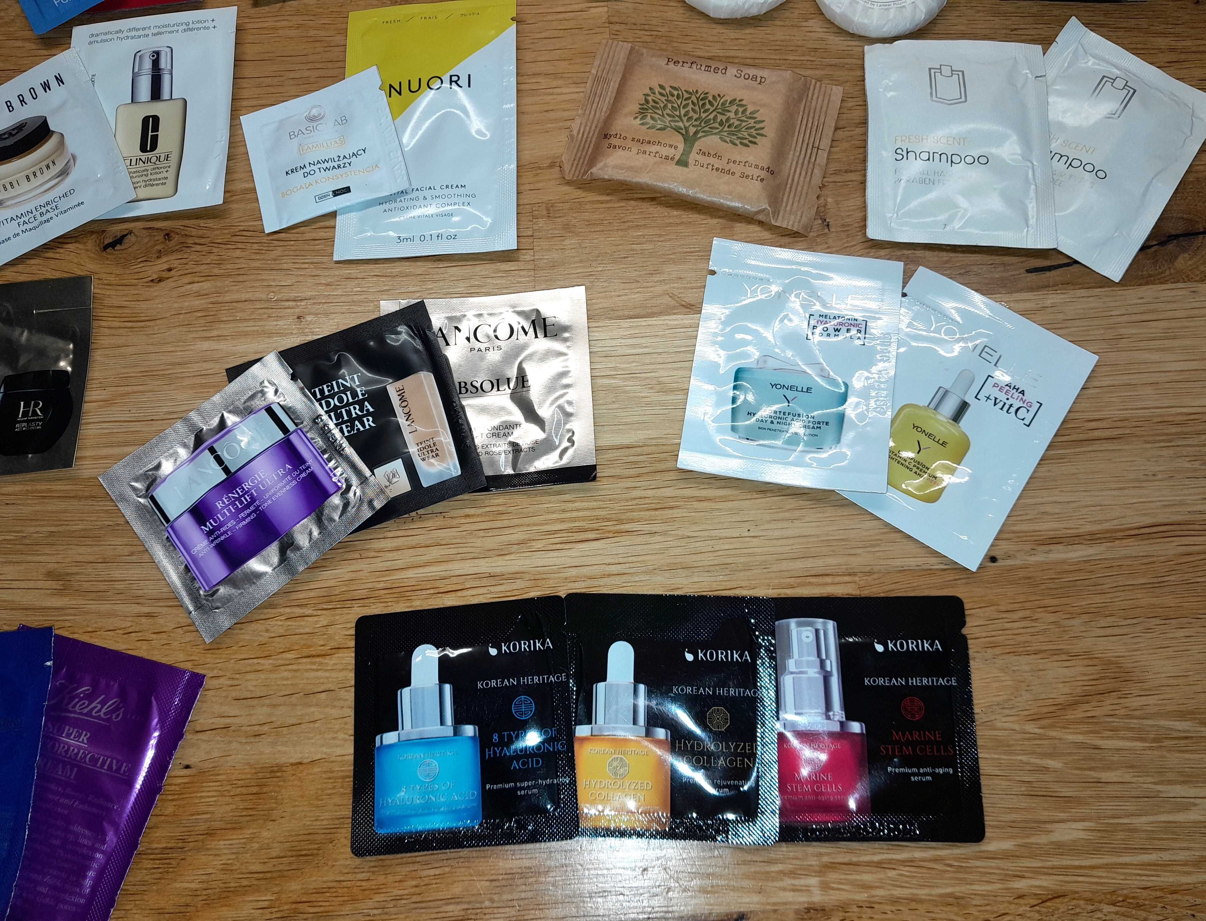 Nowa Oryginalna Kosmetyczka KIEHL'S + Gratisy Exclusive Premium 55 szt