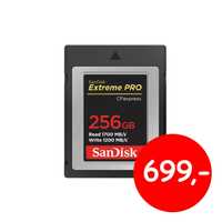 Karta pamięci SanDisk CFexpress 256GB Exterme Pro Type B (1700MB/s)