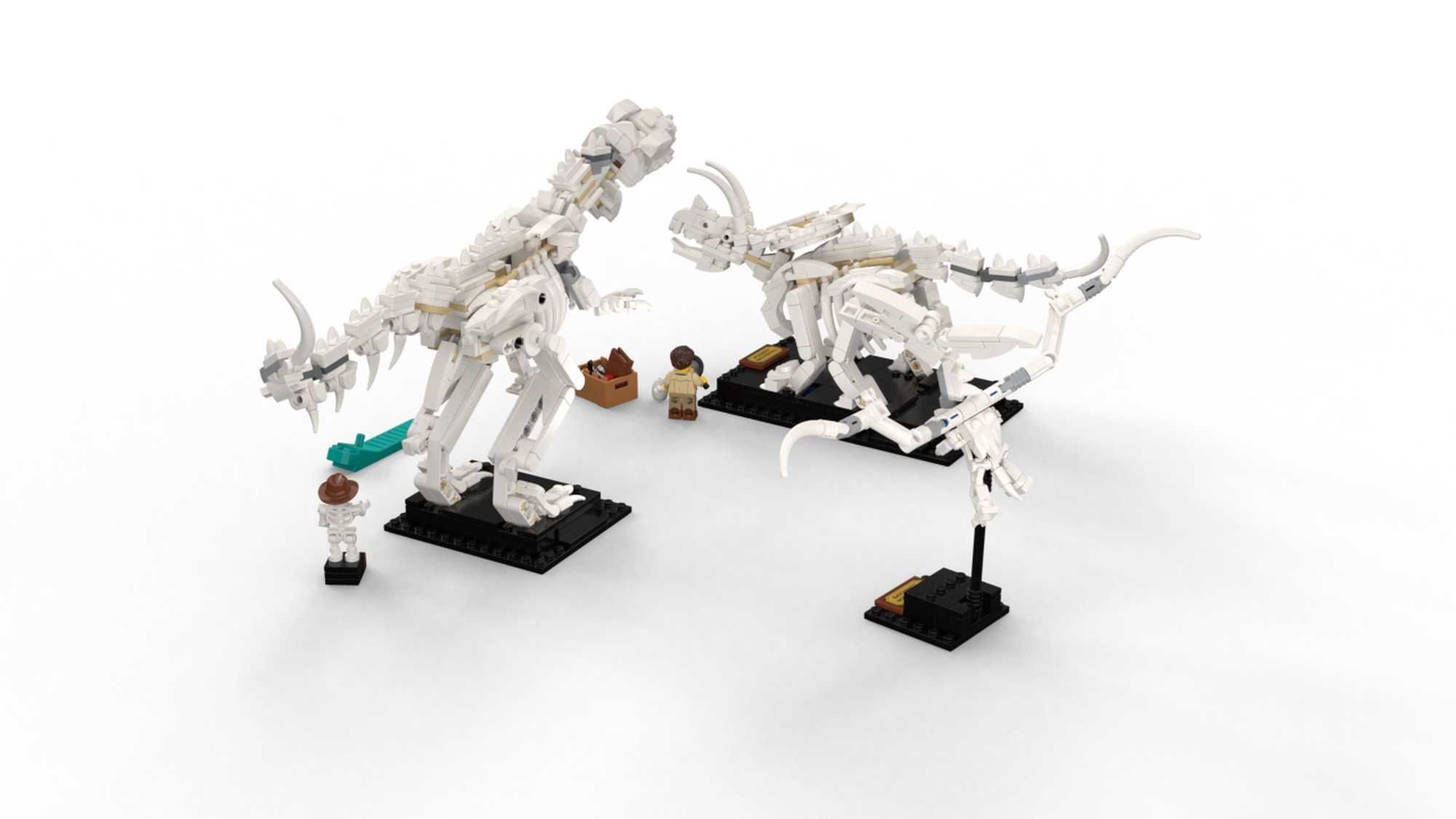 LEGO Ideas 21320 Fósseis de Dinossauros