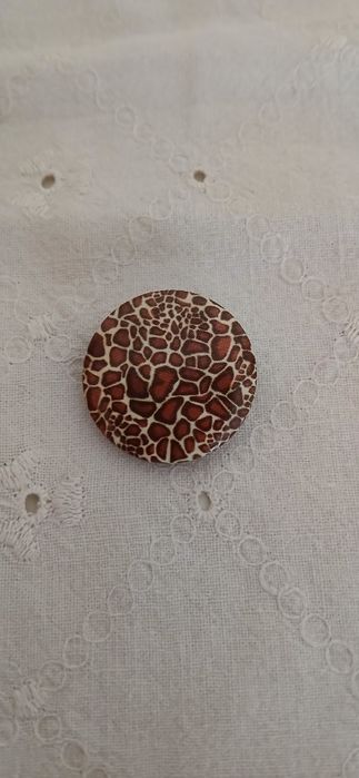 Crachá animal print