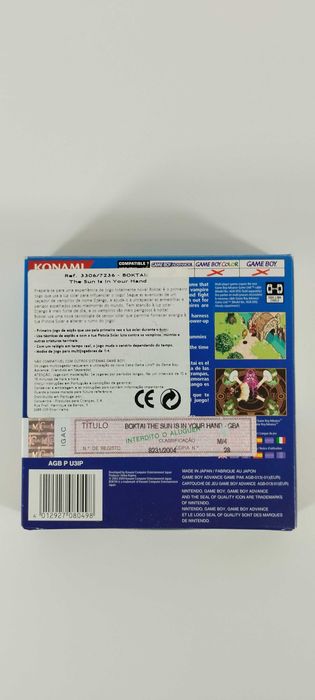 Boktai: The Sun is in Your Hand GBA Konami