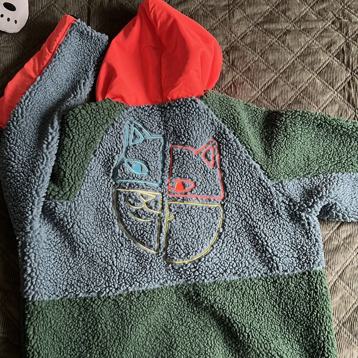 Куртка толстовка шерпа ripndip