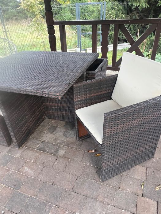 Zestaw Ratanowy Ogrodowy