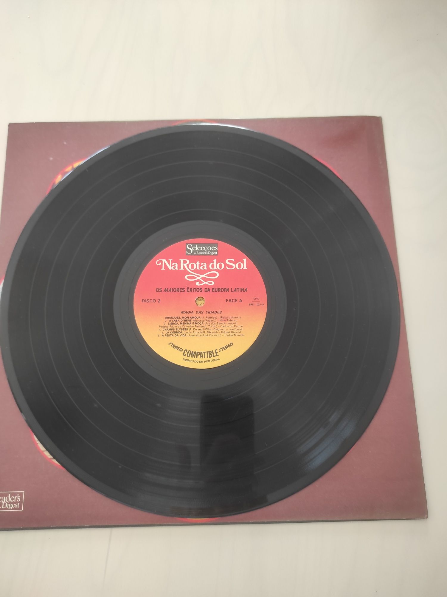 Disco Vinil Magia das Cidades JULIO IGLESIAS