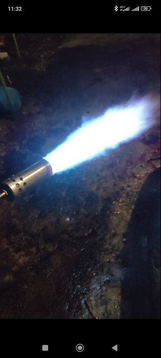 Газова горєлка нержавіюча