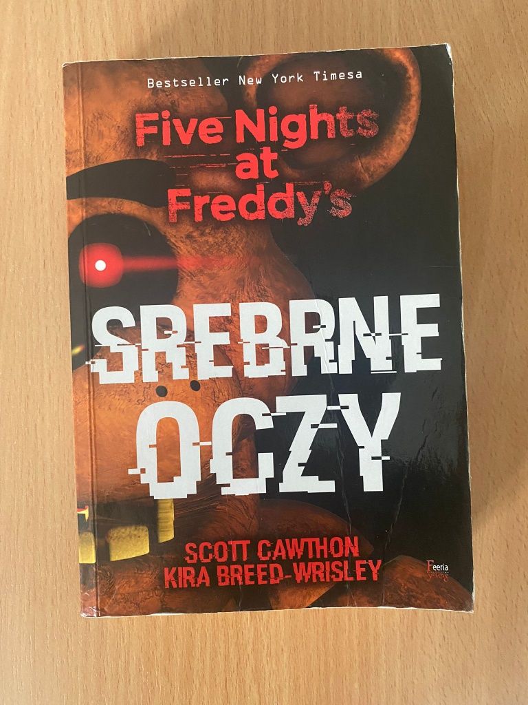 Five nights at freddy's książka