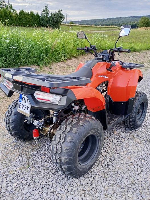 Quad Loncin lx 200 zarejestrowany mało używany