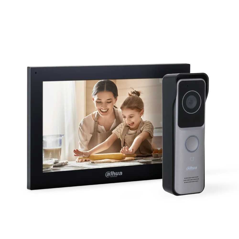 IP комплект домофонії Dahua Premium DHI-VTH5341G-W+ DHI-VTO2311R-WP