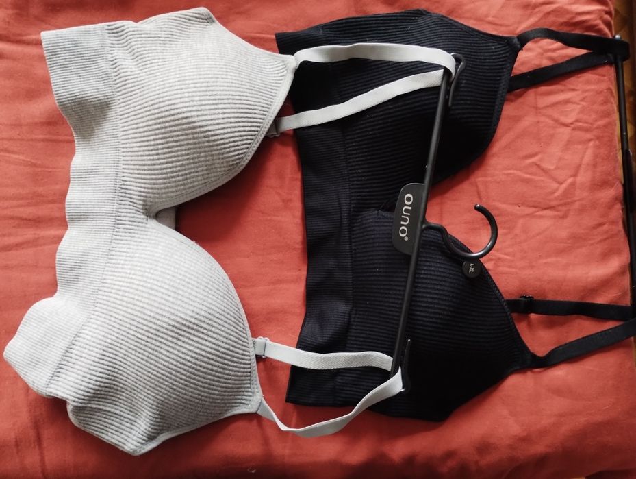 Топ бюстик бюстгальтер в рубчик L/XL