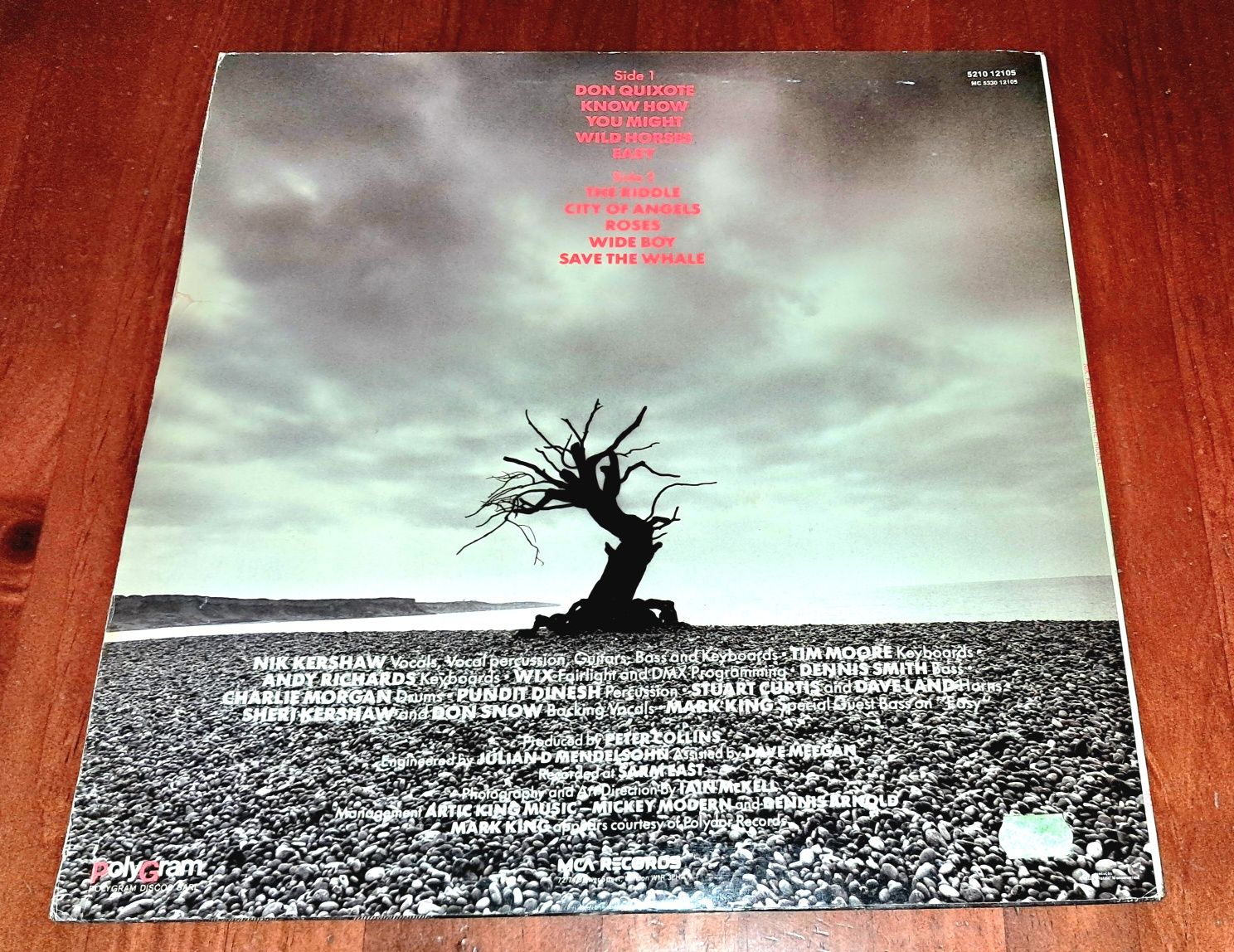 Nik kershaw - the riddle. (LP)